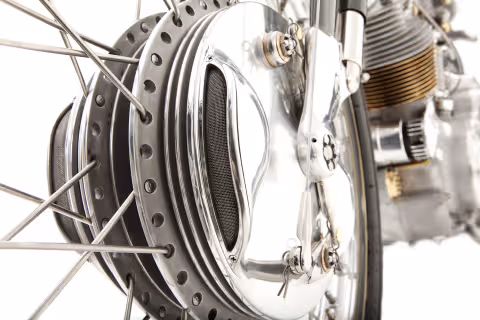 The Black, front brake left