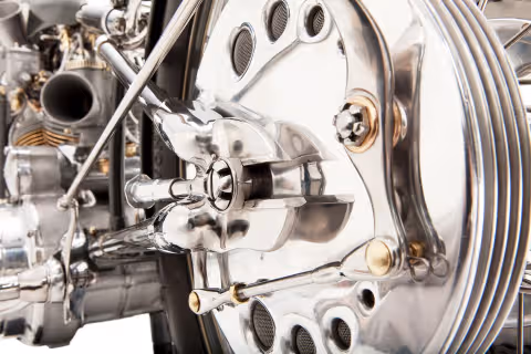 The Black, rear brake left