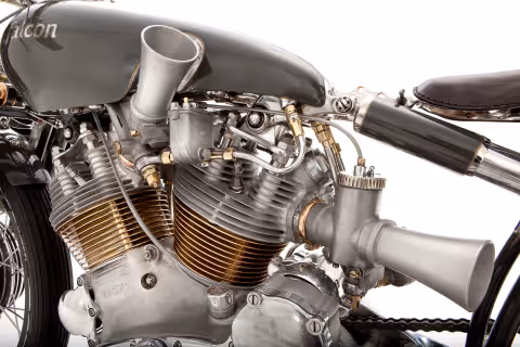 The Black, engine left detail