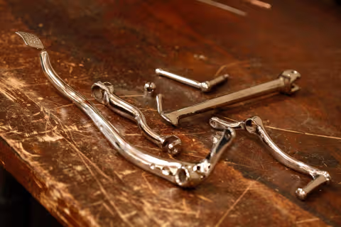 The Kestrel, nickel plating
