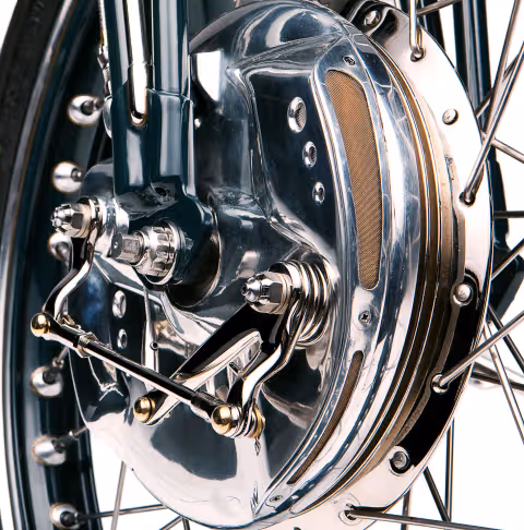 The Kestrel, front brake