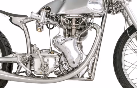 The White, right engine