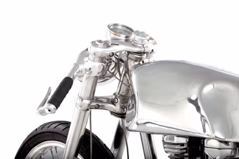 The White, left rear tank